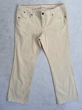 Talbots Women's Boot-Cut Jeans in Cream